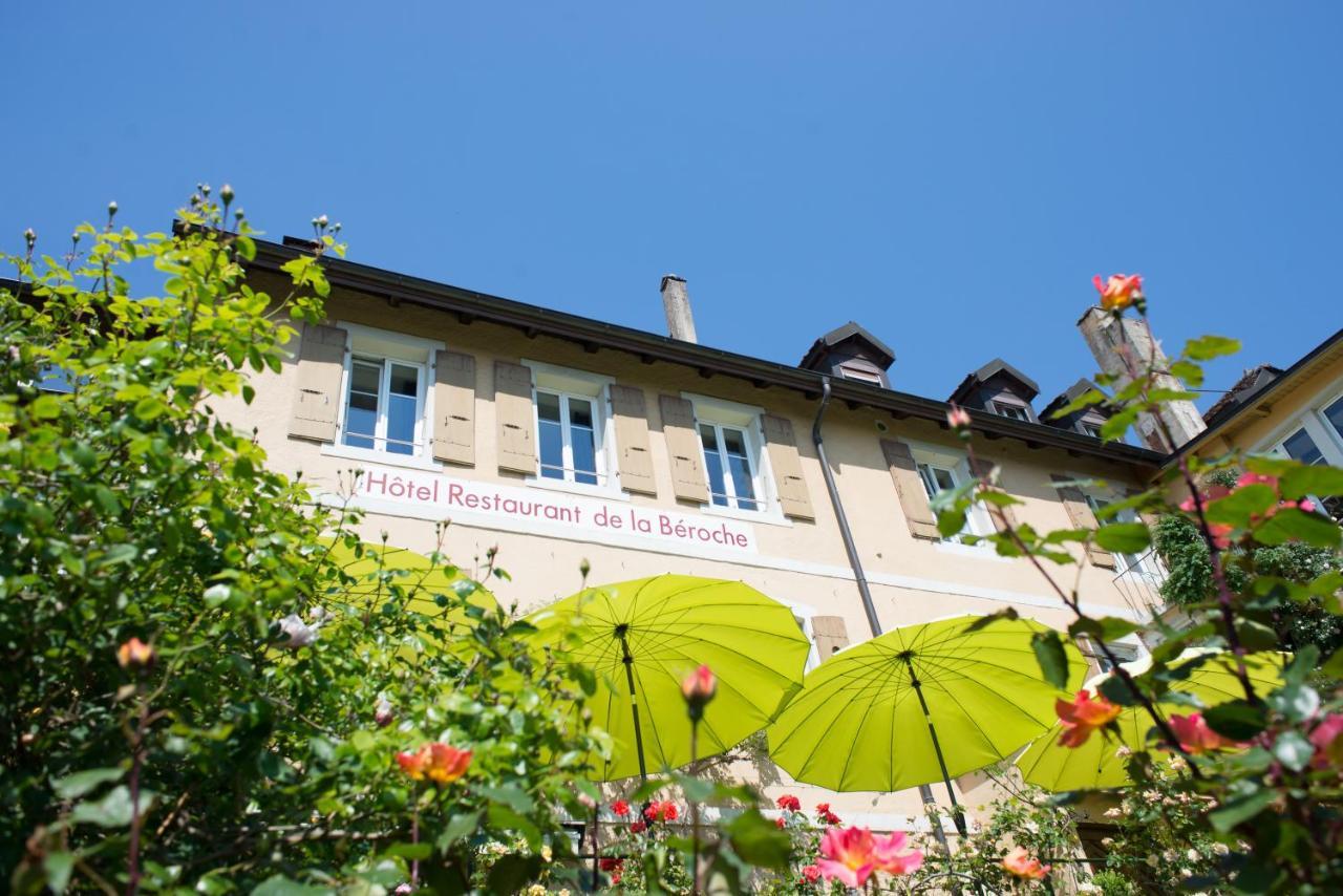 Hôtel de la Béroche Saint-Aubin-Sauges Extérieur photo